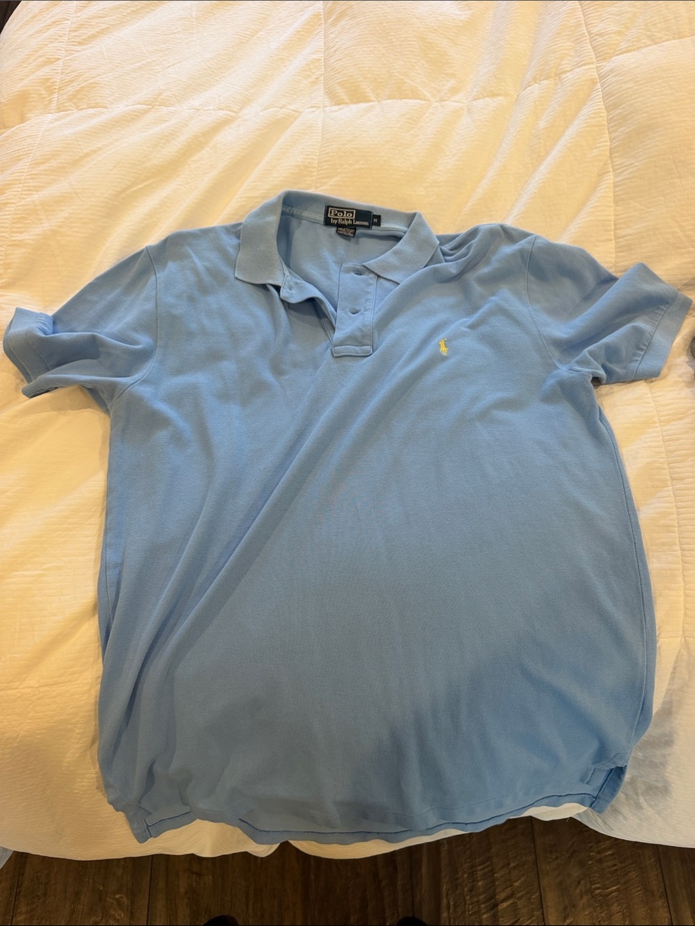 Polo by Ralph Lauren Sky Blue Short-Sleeve Piqué Polo